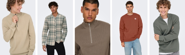Only & Sons mode voor heren