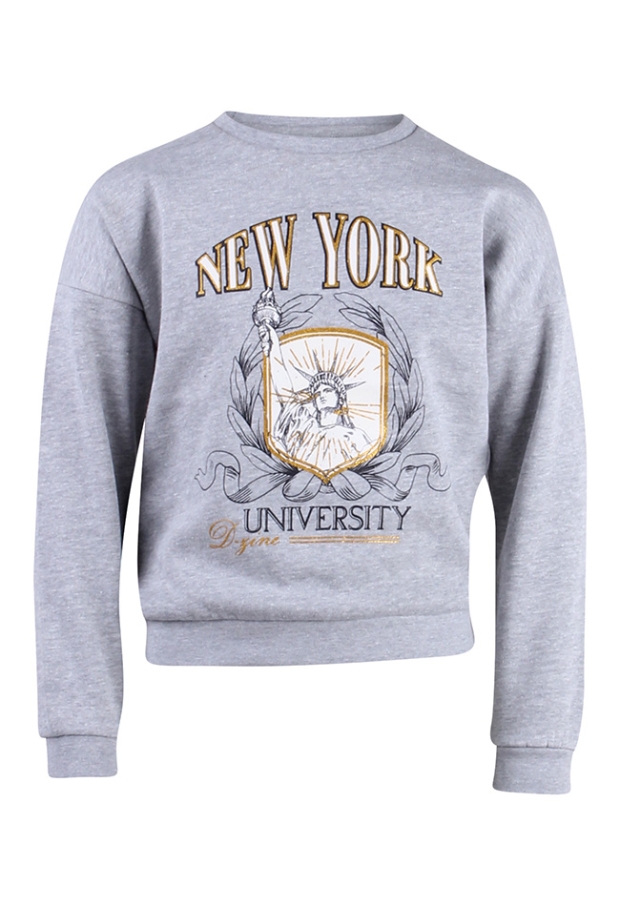 W70155/Luana GRIJS MELEE 