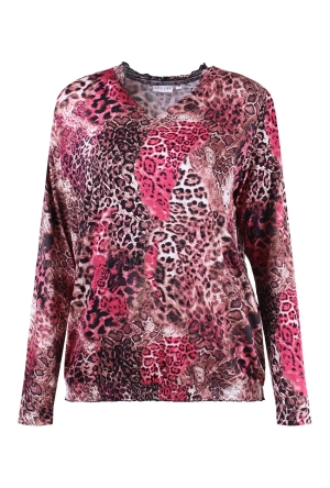 Citylife W70508/212762 cerise  raspberry wine