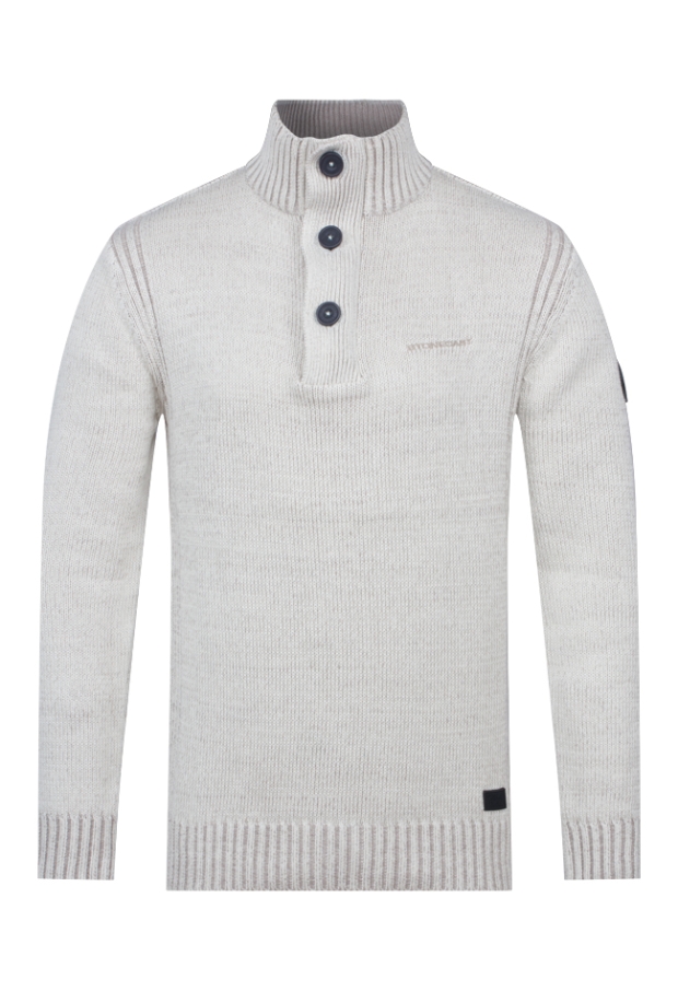 W70438/Larmand men ECRU MELEE 