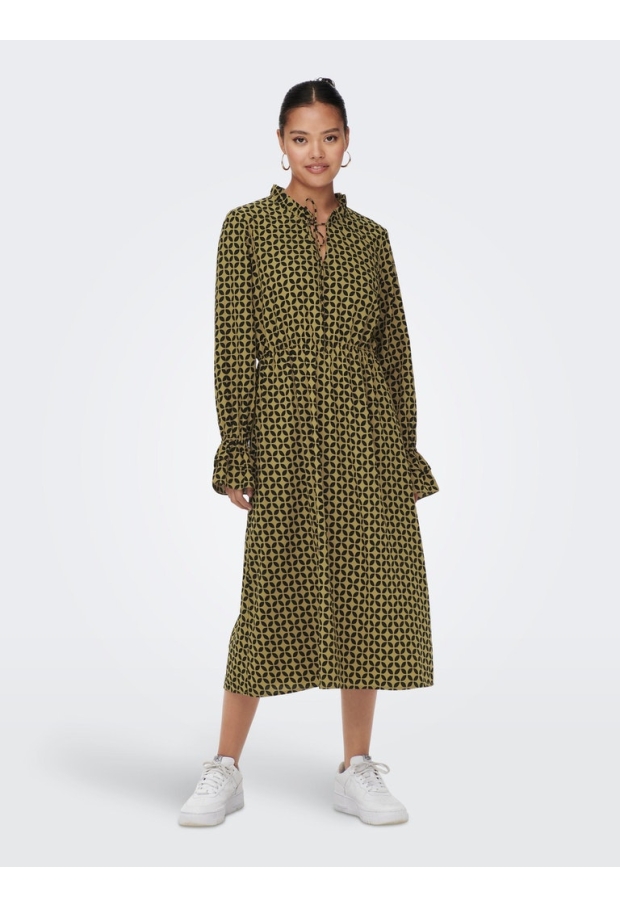 15275058 Dried Tobacco/black geo 