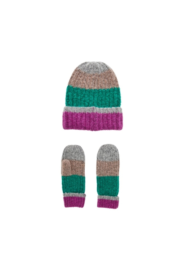 17123315 Rose Violet/BLOCK STRIPES