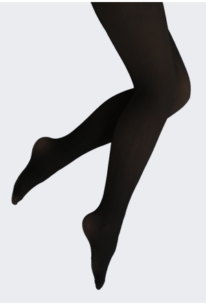 Private label 495 fleece panty zwart  zwart