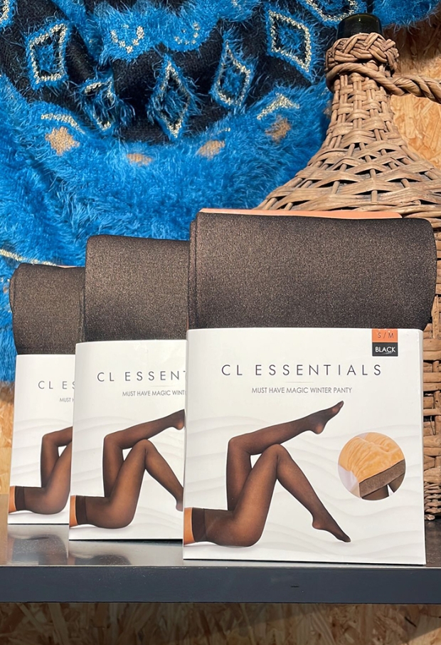 W80333/Fl panty lds zwart 