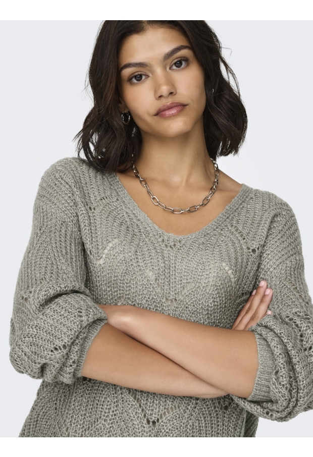 15302387 December Sky/SILVER LUREX 