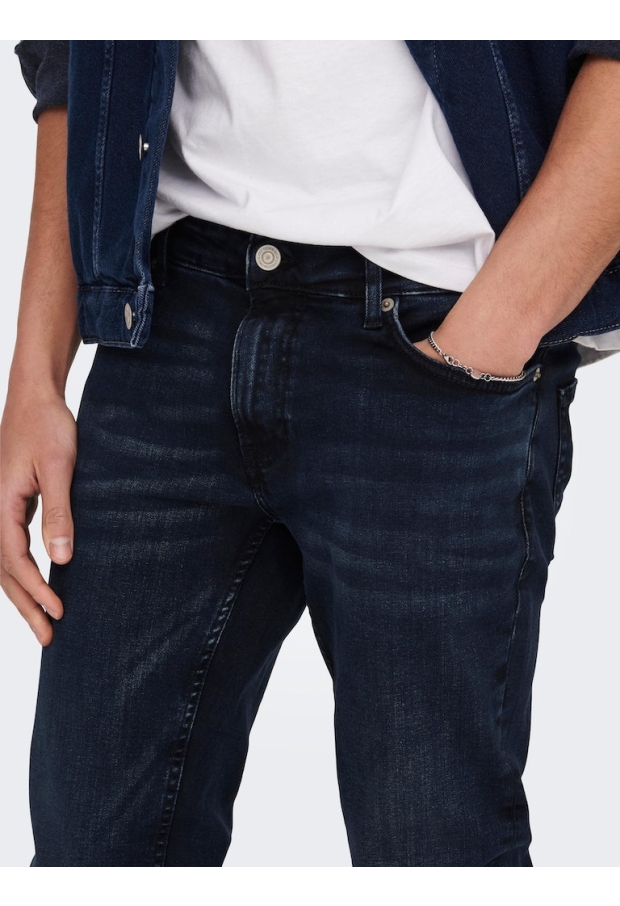 22024976 Blue Black Denim