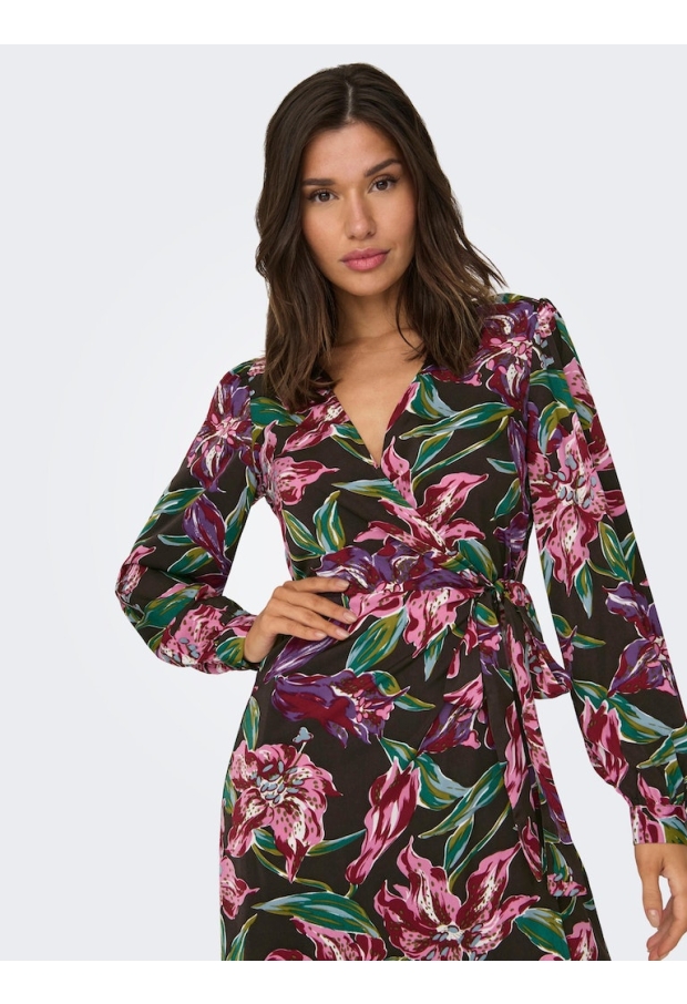 15306182 Peat/MULTICOLOR BIG FLOWER 