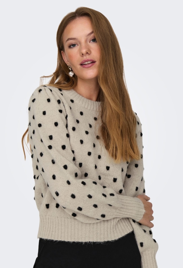 15304813 Cement/W. BLACK DOTS 