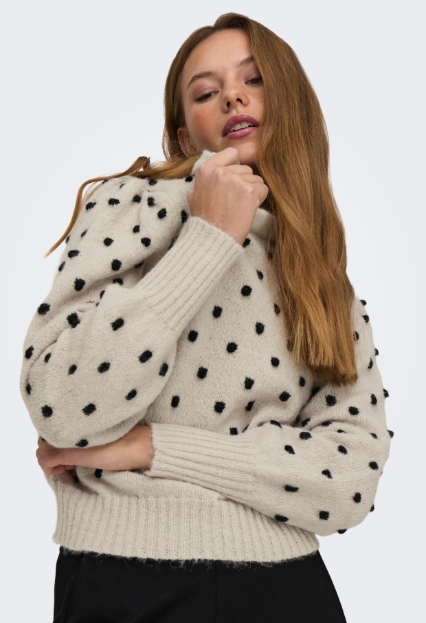 15304813 Cement/W. BLACK DOTS 