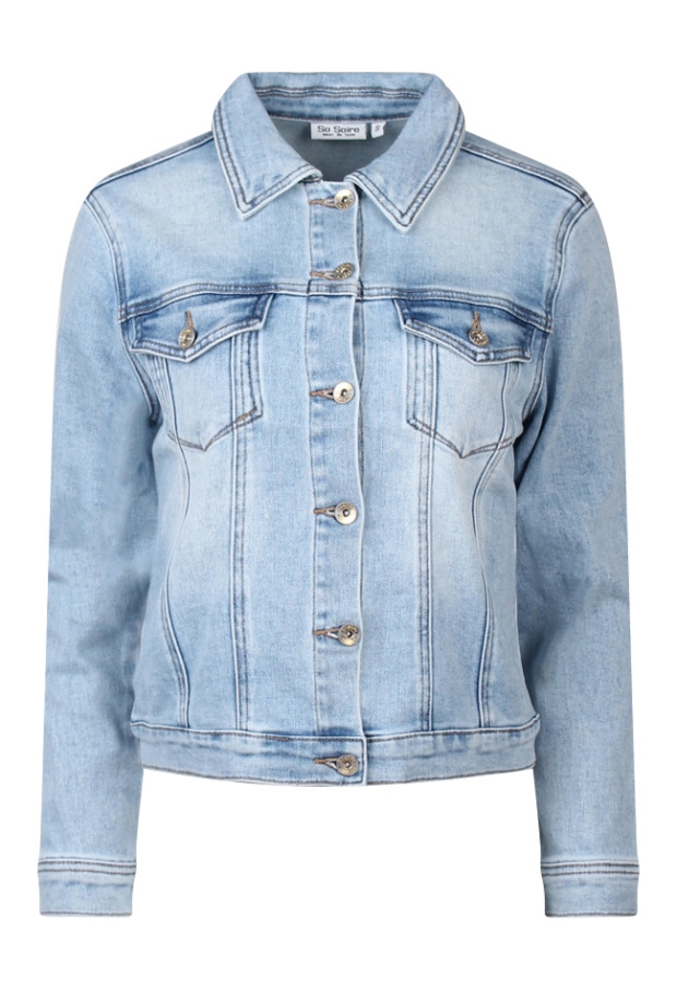 Z80409/Christina BLEACHED DENIM