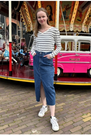 Private label K600-1 Norfi medium blue denim  medium blue denim