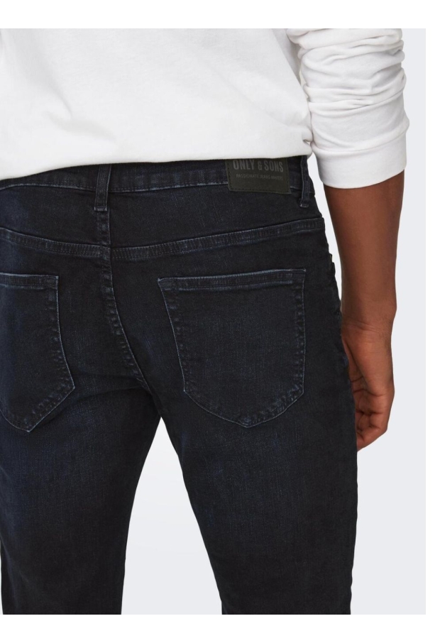 22026921 Blue Black Denim