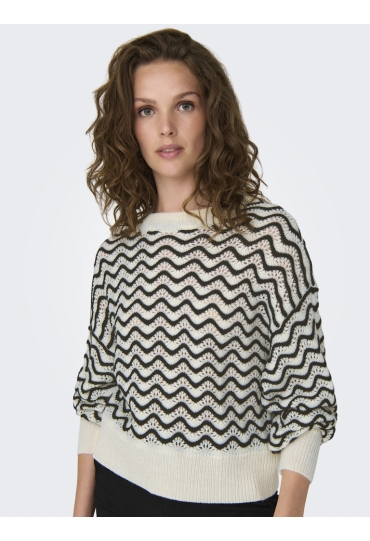 JDY 15284280 Whitecap Gray/W BLACK ZIG ZAG PATTE 196844005 JDY 15284280 Whitecap Gray/W BLACK ZIG ZAG PATTE 196844005