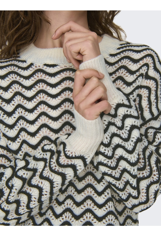 15284280 Whitecap Gray/W BLACK ZIG ZAG PATTE