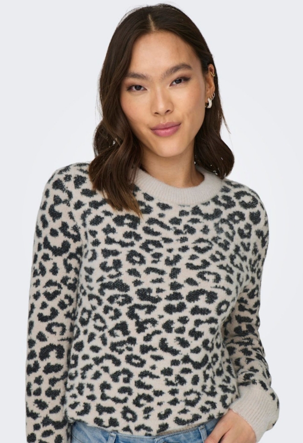 15292890 Cement/BLACK LEOPARD SPOTS 