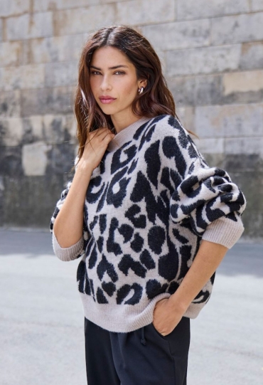 JDY 15357557 Beige/BLACK LEO  180069001