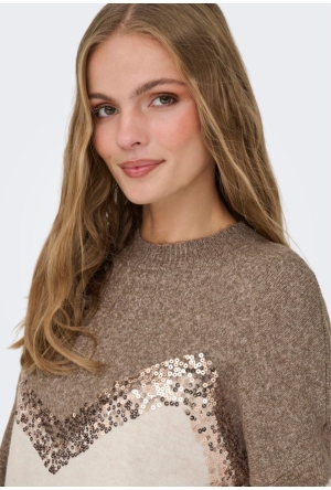 JDY 15360123 Mountain Trail/MELANGE W. BIRCH MEL  303881001