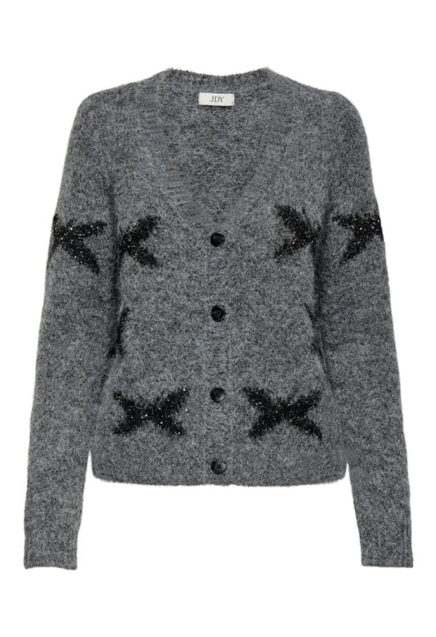 15364569 Medium Grey Melange/BLACK BUTTERFLY 