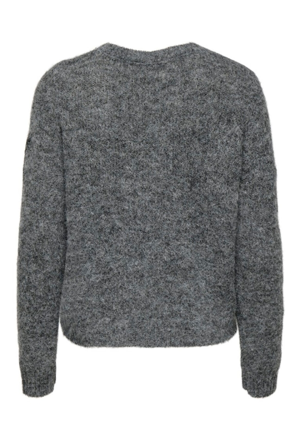 15364569 Medium Grey Melange/BLACK BUTTERFLY 