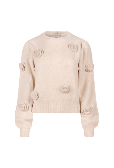 Citylife W10403/Sofie zand  sand melee