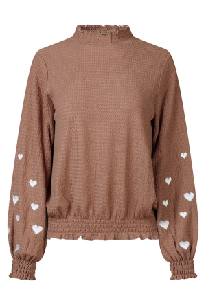 Citylife W10536/Mieke taupe  woodsmoke