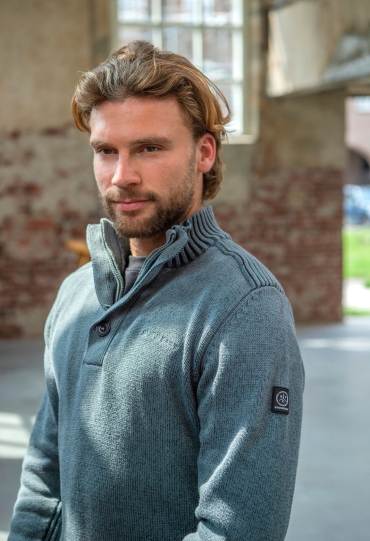 Stonecast W10439/Tarmand men grijsblauw  greyblue melee