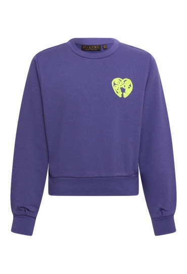 D-zine W10104/Tana paars  orient blue