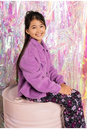 D-zine W10116/Triska lavendel  dusty lavender