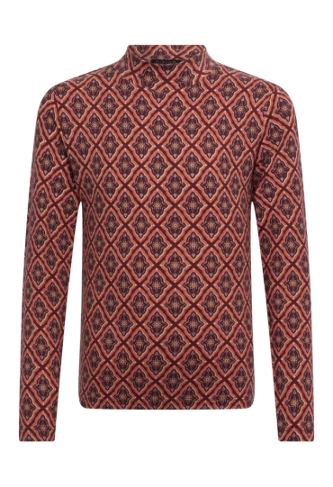 D-zine W10121/Tieneke DONKER ROOD  dark red