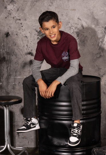 Ravagio W10263/Torre DONKER ROOD  dark red