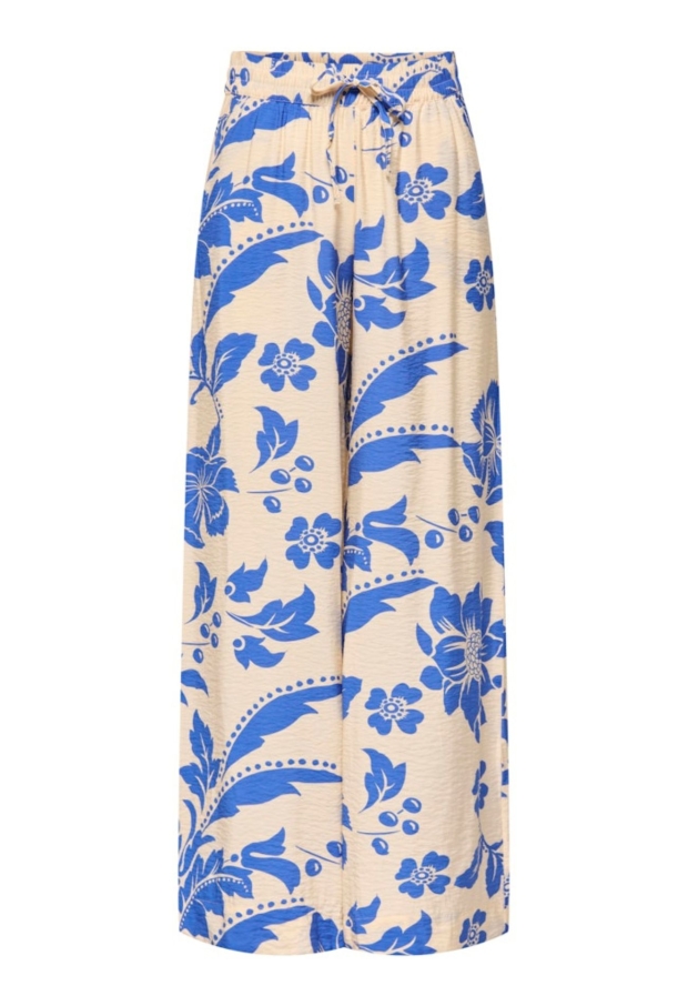 15371203 Creme/35-01-26 DAZZLING BLUE FLOWER 