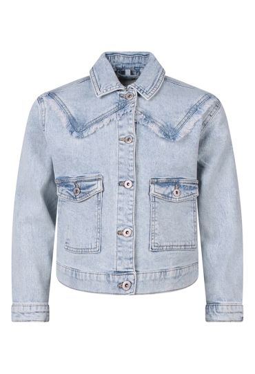 D-zine Z10322/Nola fray Bleached dnm bleached denim D-zine Z10322/Nola fray Bleached dnm bleached denim