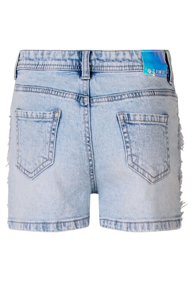 Z10334/Marrobie short Bleached dnm 