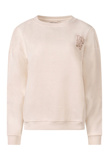Citylife Sweaters Citylife  Ecru 1