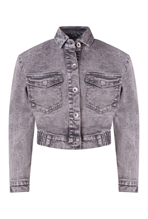 D-zine Z10058/Aster Grey dnm  light grey denim