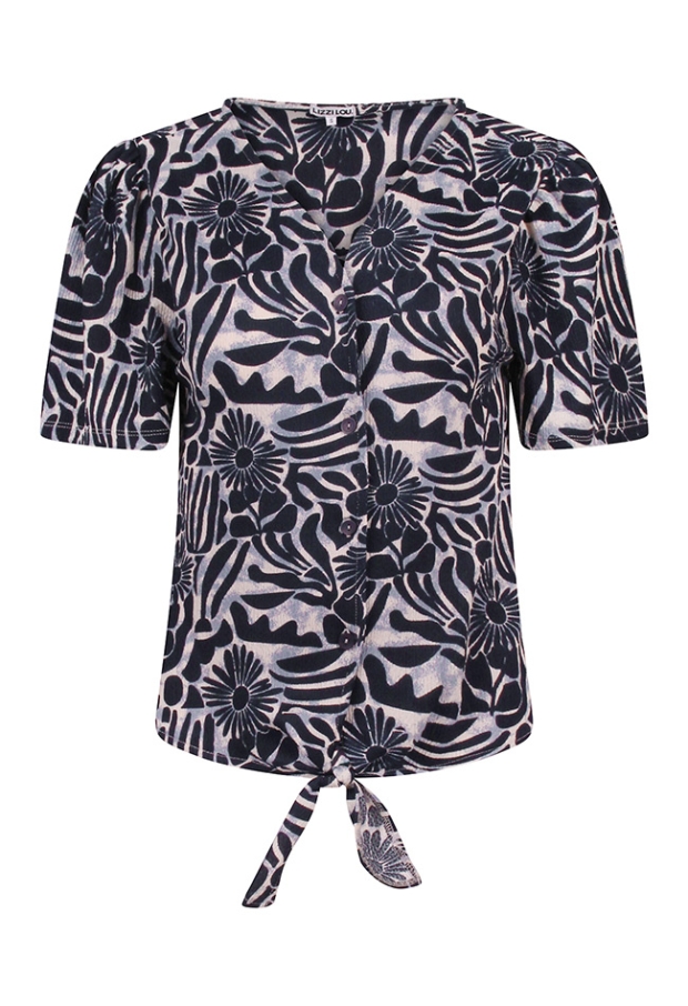 Z10495/Luna aop marine 