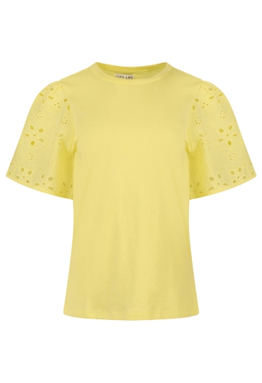 Citylife Z10578/Giselle geel  yellow iris