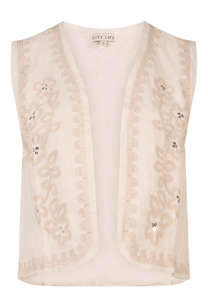 Citylife Z10580/Elena Ecru 1  snow white