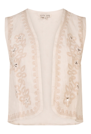 Citylife Z10580/Elena Ecru 1  snow white