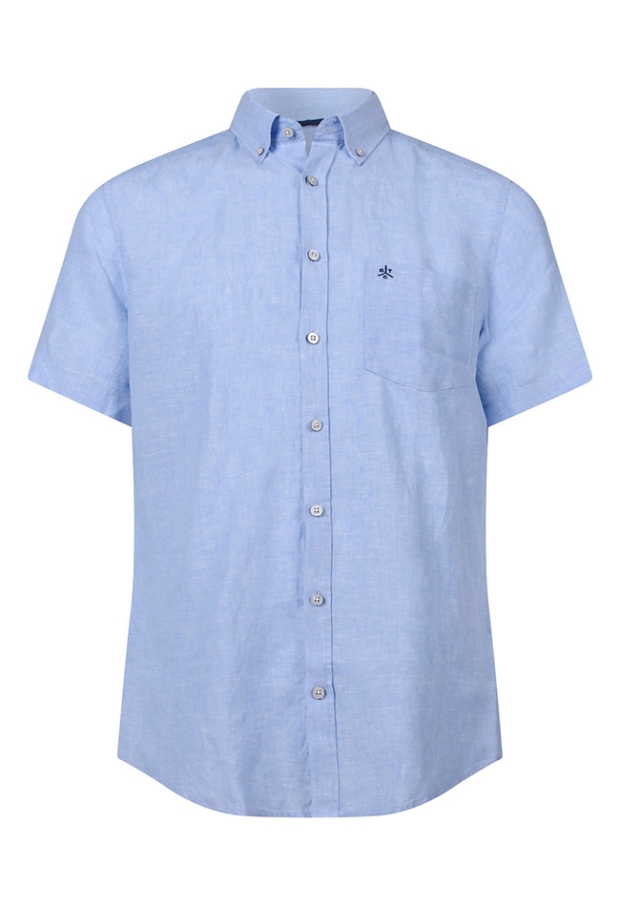 Z10589/Lino PASTEL BLUE 