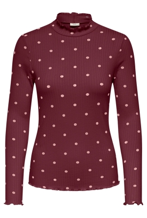 JDY 15379118 Windsor Wine/ROSA QUARTZ DOTS  193785007