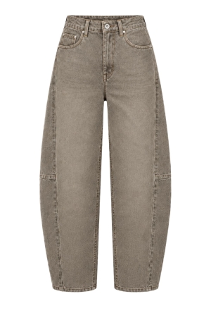 Iz Naiz Dames Jeans Taupe 9260