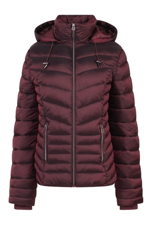 Citylife Dames Jassen bordeaux W20459/LW60530