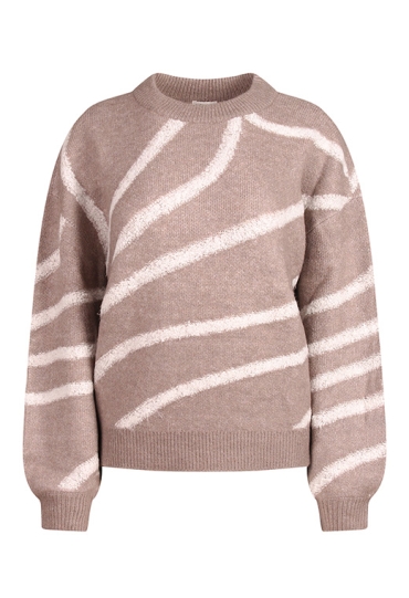 Citylife Dames Truien bruin W20461/CX02640 Citylife Dames Truien bruin W20461/CX02640
