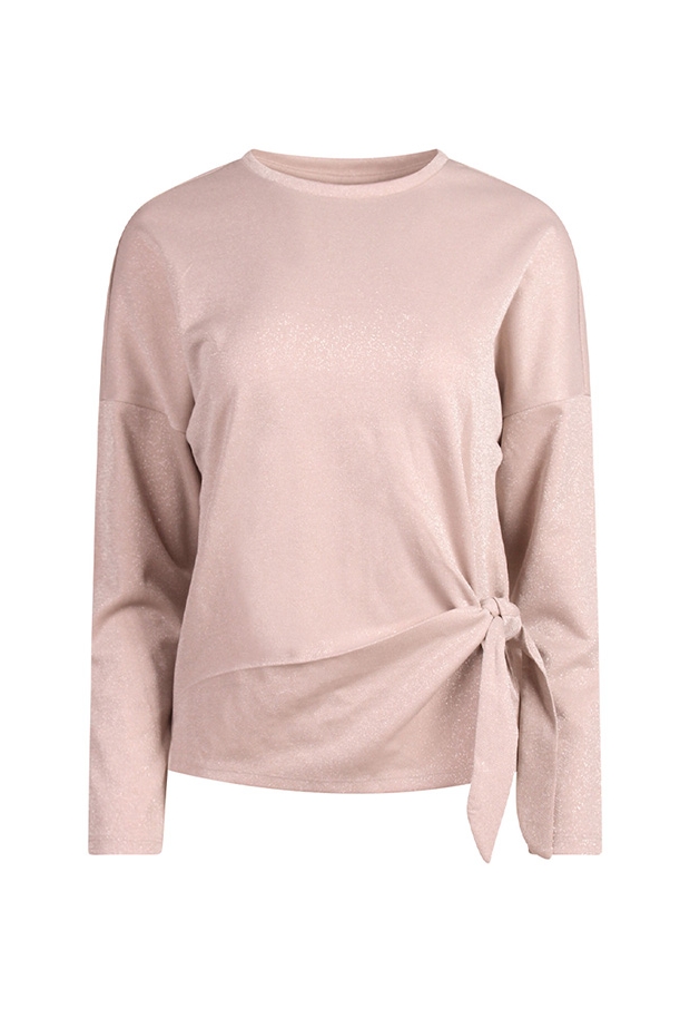 Citylife Dames Tops lange mouw beige W20463/CX91008 Citylife Dames Tops lange mouw beige W20463/CX91008