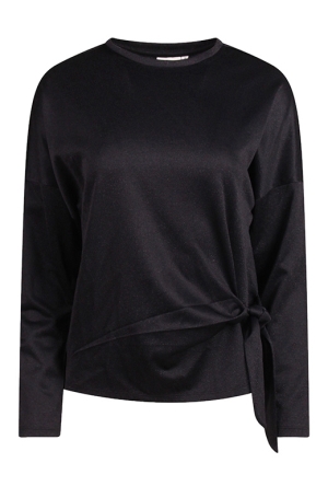 Citylife Dames Tops lange mouw black W20463/CX91008 Citylife Dames Tops lange mouw black W20463/CX91008