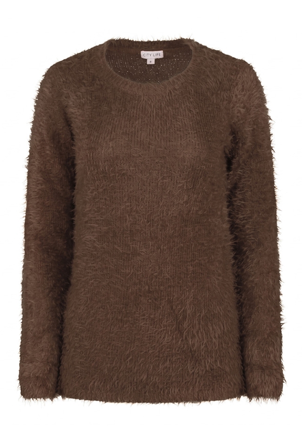 Citylife Dames Truien chestnut W20464/LW00347