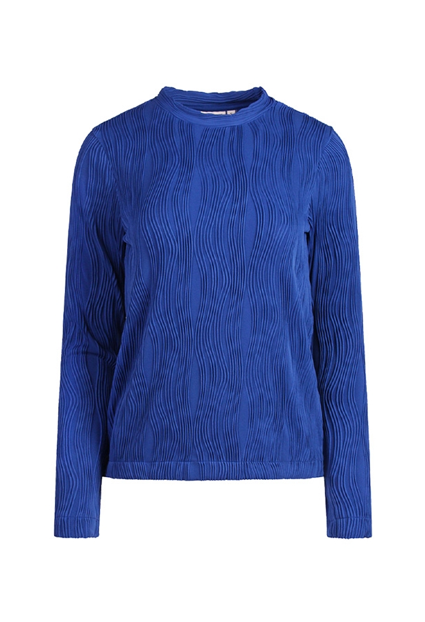 Citylife Dames Tops lange mouw mazarine blue W20470/LW93575 Citylife Dames Tops lange mouw mazarine blue W20470/LW93575