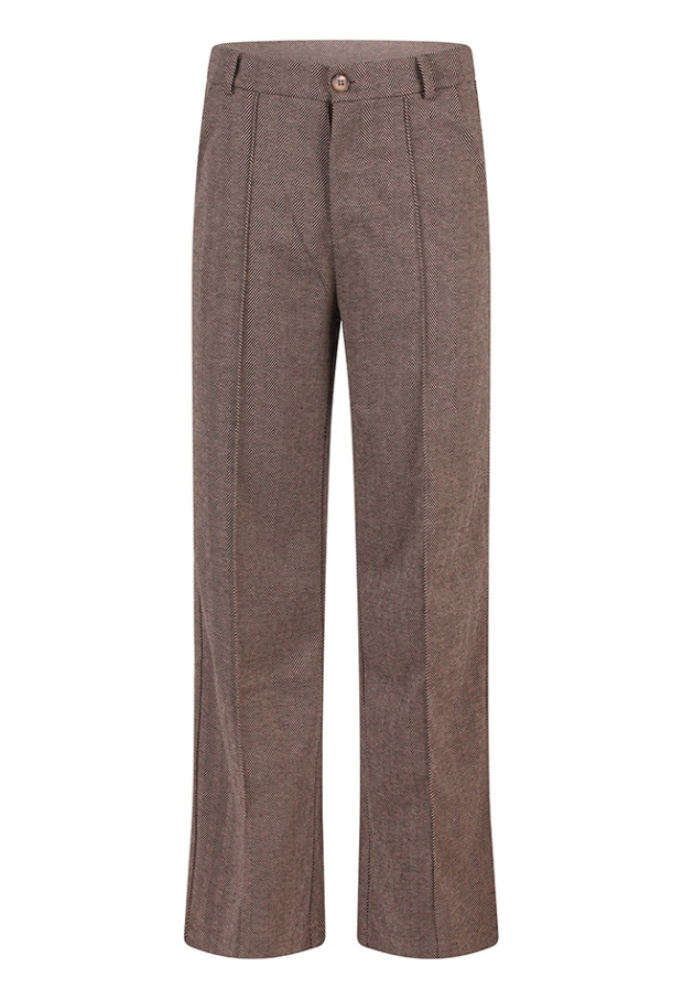 Citylife Dames Lange broeken brown W20472/LW20868