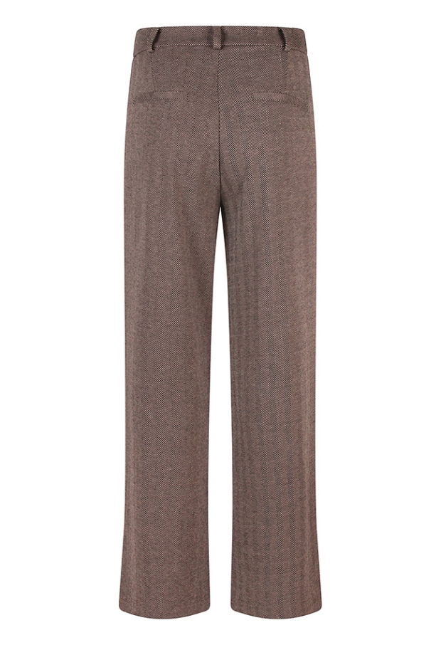 Citylife Dames Lange broeken brown W20472/LW20868